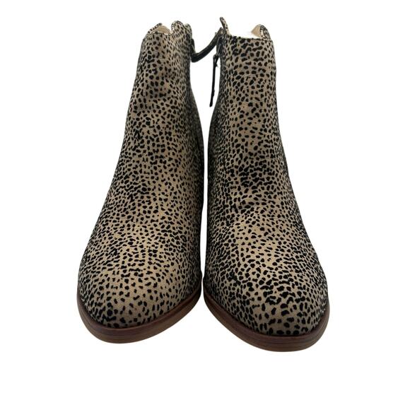 Stitch Fix MIA Spotted Animal Western Ankle Boots Booties Tracee Leopard 11W - Picture 2 of 6